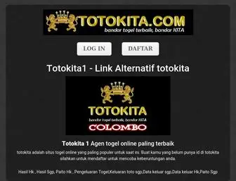 Totokita1.com(TotoKita1) Screenshot