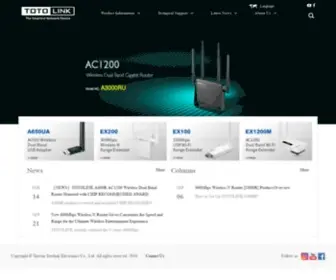 Totolink.com.my(The Smartest Network Device) Screenshot