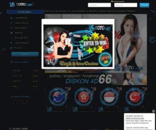 Totosaja.com(Totosaja) Screenshot
