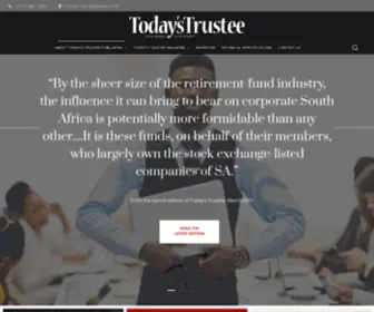 Totrust.co.za(Today’s Trustee) Screenshot