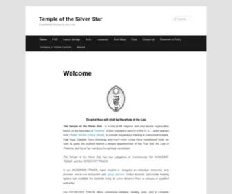 Totss.org(Temple of the Silver Star) Screenshot