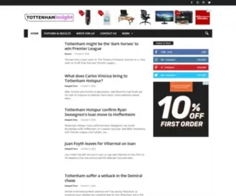 Tottenhaminsight.com(Tottenham Insight) Screenshot