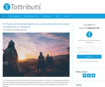 Tottributs.com(La web de tributos dedicada al estudio del ITPOyAJD y el ISD) Screenshot
