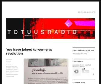 Totuusradio.fi(Totuusradio) Screenshot