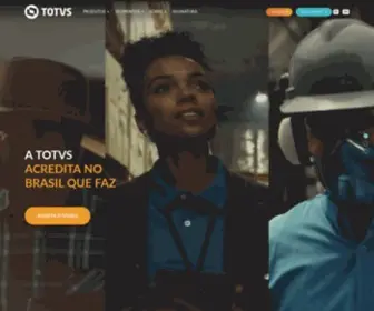 Totvs.com(A maior empresa de tecnologia do Brasil) Screenshot