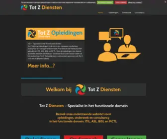 Totz.nl(Specialist in het functionele domein) Screenshot