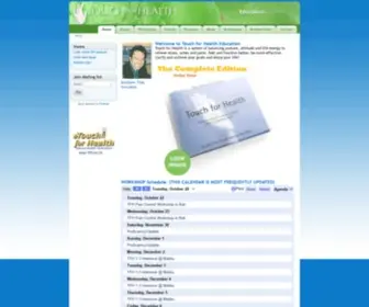 Touch4Health.com(Touch for Health Education) Screenshot