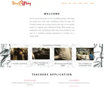 Touchandplay.org(The Touch&Play Project) Screenshot