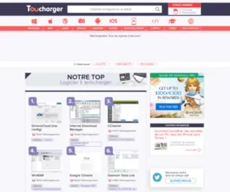 Toucharger.com(Télécharger des milliers de logiciels gratuitement ) Screenshot