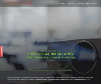 Touchav.co.uk(Audio Visual Installers) Screenshot