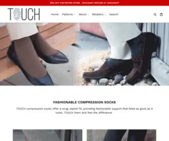Touchcompression.com(Touch Compression) Screenshot