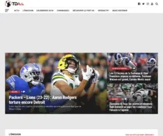 Touchdownactu.com(Touchdown Actu (NFL Actu)) Screenshot