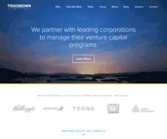 Touchdownvc.com(Touchdown Ventures) Screenshot