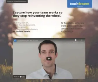 Touchdreams.co.za(Save your team’s know) Screenshot