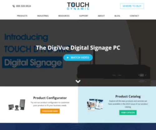 Touchdynamic.com(Touch Dynamic) Screenshot