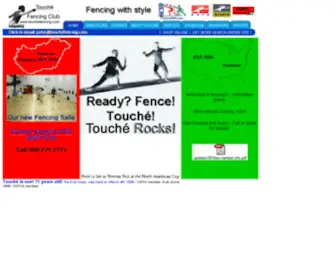 Touchefencing.com(Touchefencing) Screenshot