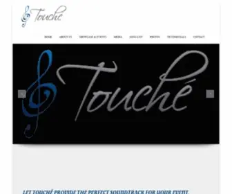 Touchetheband.com(Touche The Band) Screenshot
