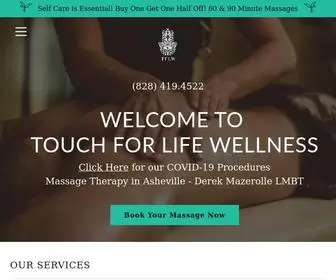 Touchforlifewellness.com(Touch For Life Wellness) Screenshot