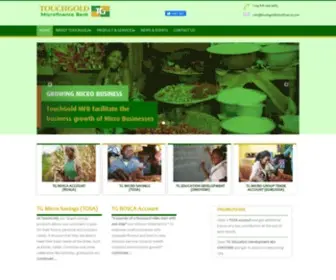 Touchgoldmicrofinance.com(TouchGold Microfinance Bank) Screenshot