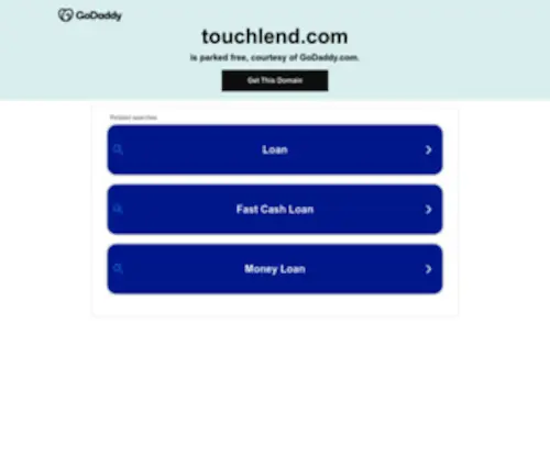 Touchlend.com(Touchlend) Screenshot