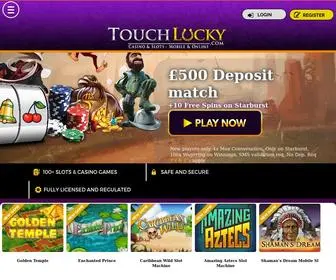 Touchlucky.com Screenshot