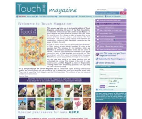 Touchmagazine.net(Touch magazine) Screenshot