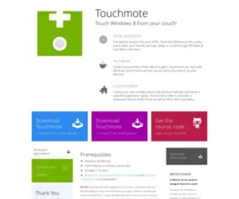 Touchmote.net(Wiimotes on Windows 8) Screenshot