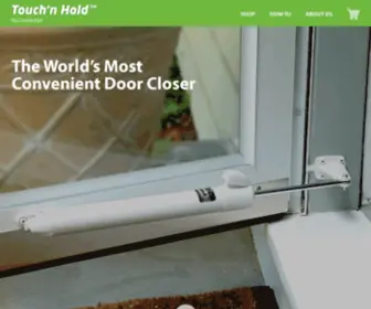 Touchnholddoorclosers.com(Touch 'n Hold) Screenshot