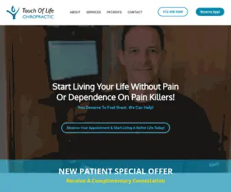 Touchoflifeaustin.com(Best Chiropractor in Austin) Screenshot