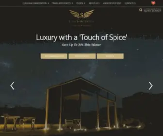 Touchofspice.co.nz(Luxury Stays) Screenshot