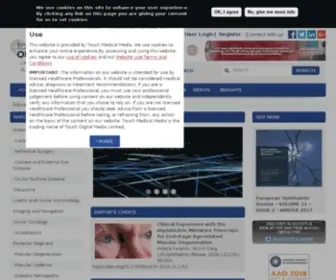 Touchophthalmology.com(Home) Screenshot
