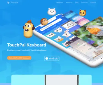 Touchpal.com(Smartest Emoji Keyboard with Smileys and Themes) Screenshot