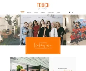 Touchpr.asia(Touch PR and Events) Screenshot