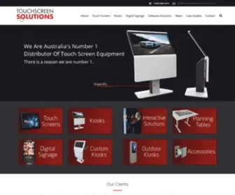 Touchscreensolutions.com.au(Touch Screen Solutions) Screenshot