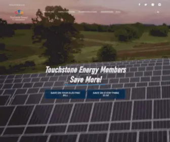 Touchstoneenergy.coop(Plug into the power of your co) Screenshot