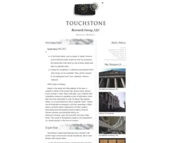 Touchstoneresearchgroup.com(Touchstone Research Group) Screenshot