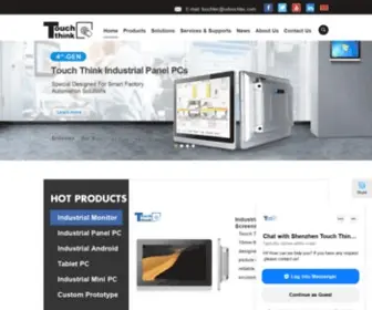 Touchtecs.com(Industrial Monitor) Screenshot