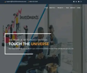 Touchtheuniverses.com(Touch The Universe) Screenshot