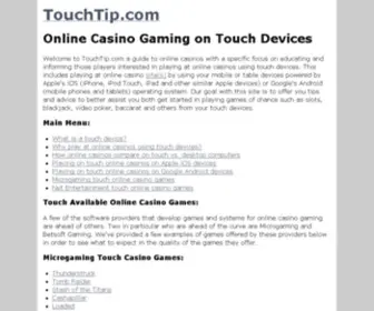 Touchtip.com(Premium domain) Screenshot