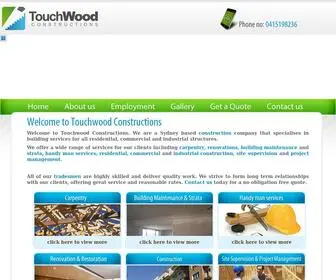 Touchwoodconstructions.com.au(Touch Wood Construction) Screenshot
