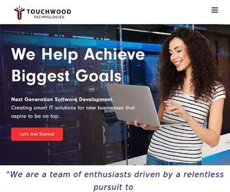 Touchwoodtechnologies.com(Software Development) Screenshot