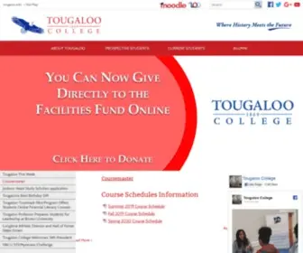 Tougaloo.edu(Tougaloo College) Screenshot