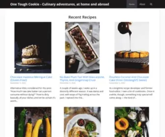 Toughcookieblog.com(One Tough Cookie) Screenshot