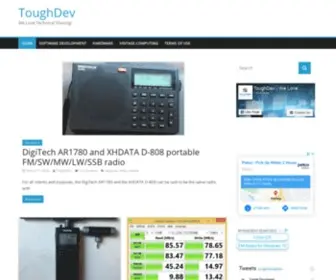 Toughdev.com(MD's Technical Sharing) Screenshot