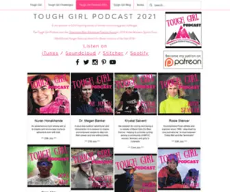 Toughgirlchallenges.com(Every episode of the Tough Girl Podcast) Screenshot