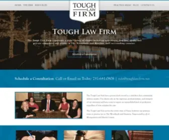 Toughlawfirm.net(The Tough Law Firm) Screenshot