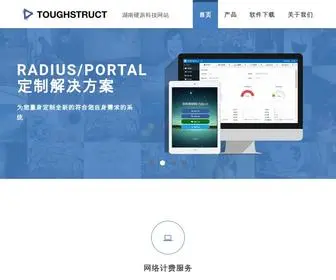 Toughstruct.net(湖南硬派科技网站) Screenshot