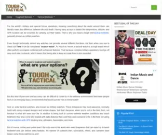 Toughtacticalwatches.com(The Toughest and Most Tactical Watches Around) Screenshot