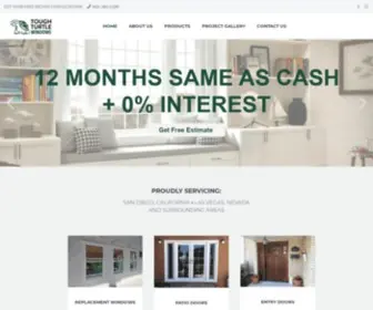 Toughturtlewindows.com(Tough Turtle Windows) Screenshot