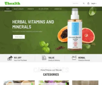 Touhealth.com(Uhealthstore) Screenshot